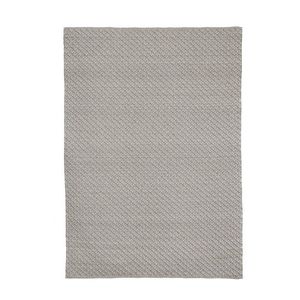 Covor de exterior Bhajan Outdoor, Bizzotto, 200 x 300 cm, polipropilena, lucrat manual, gri imagine