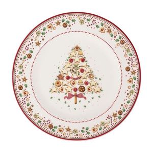 Platou pentru servire, Villeroy & Boch, Winter Bakery Buffet, 32 cm, portelan premium imagine