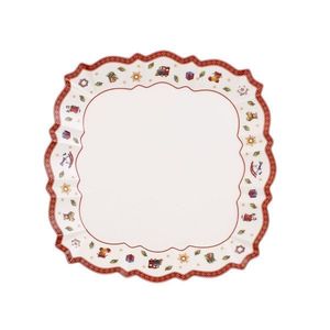Platou pentru servire, Villeroy & Boch, Toy's Delight, 26 x 26 cm, portelan premium imagine