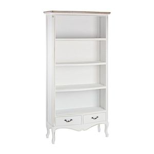Biblioteca Justine, Bizzotto, 86 x 35 x 180 cm, lemn de paulownia/MDF imagine