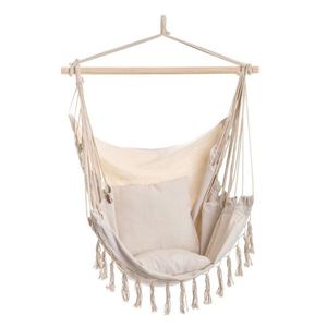 Leagan gradina/terasa Sois, Homla, 90x100x130 cm, poliester, ecru imagine