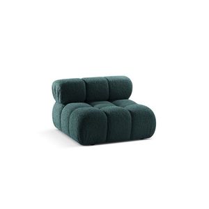 Modul pentru canapea, 1 loc, Bellis-213, Micadoni Home, 94x94x70 cm, tesatura boucle, petrol imagine