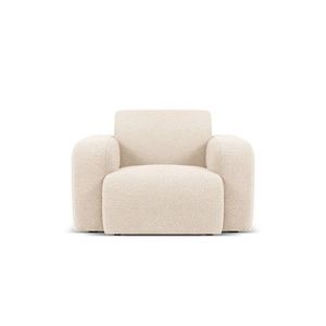 Fotoliu, Molino-101, Micadoni Home, 105x95x72 cm, tesatura boucle, bej imagine