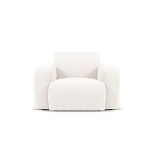 Fotoliu, Molino-101, Micadoni Home, 105x95x72 cm, tesatura boucle, alb imagine