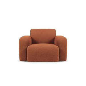 Fotoliu, Molino-101, Micadoni Home, 105x95x72 cm, tesatura boucle, maro imagine