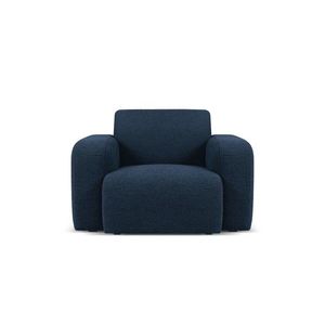 Fotoliu, Molino-101, Micadoni Home, 105x95x72 cm, tesatura boucle, albastru inchis imagine