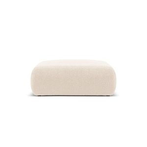Taburet, Molino-101, Micadoni Home, 100x100x36 cm, tesatura boucle, bej imagine