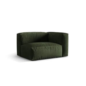 Modul dreapta pentru canapea, 1 loc, Martina-120, Micadoni Home, 121x106x75 cm, catifea, verde imagine
