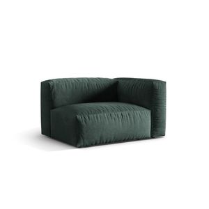Modul dreapta pentru canapea, 1 loc, Martina-120, Micadoni Home, 121x106x75 cm, catifea, petrol imagine