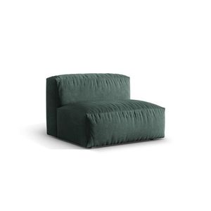 Modul pentru canapea, 1 loc, Martina-120, Micadoni Home, 92x106x75 cm, catifea, petrol imagine