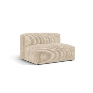 Modul pentru canapea, 1 loc, Martina-212, Micadoni Home, 132x106x75 cm, velur, bej deschis imagine