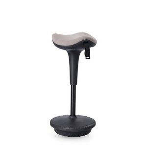 Scaun cu inaltime reglabila Caleb, Bizzotto, D34x65.5-83.5 cm, nailon/poliester, bej imagine