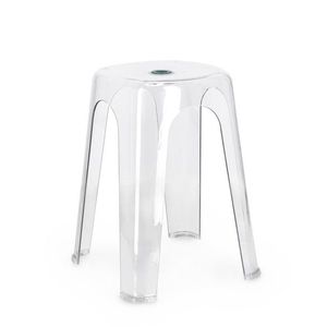 Scaun Sonny, Bizzotto, 34.5x34.5x46.5 cm, polietilena, alb imagine