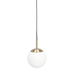 Lustra Delphine, Bizzotto, D15x22 cm, 1 x E14, 15W, metal/sticla, auriu imagine