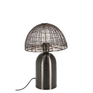 Lampa de masa Inay, Bizzotto, D28x36 cm, 1 x E27, 25W, metal, negru imagine