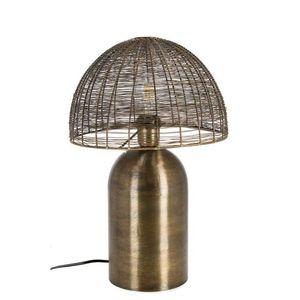 Lampa de masa Inay, Bizzotto, D28x44 cm, 1 x E27, 25W, metal, aramiu imagine