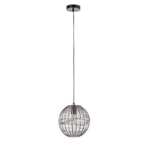 Lustra Inay, Bizzotto, D25x100 cm, 1 x E27, 25W, metal, negru imagine