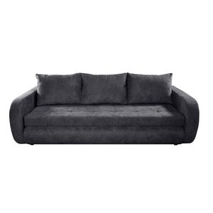 Canapea extensibila Genoa Graphite, 230x97x78 cm, cu lada de depozitare imagine