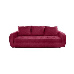 Canapea extensibila Genoa Rosu, 230x97x78 cm, cu lada de depozitare imagine