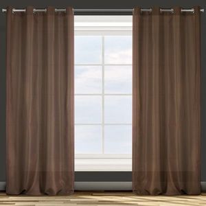 Draperie Eurofirany, Adore, 140x250 cm, poliester, maro imagine