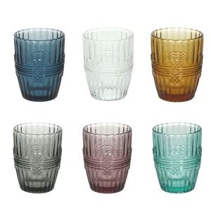 Set 6 pahare Ionico, Tognana Porcellane, 280 ml, sticla, multicolor imagine