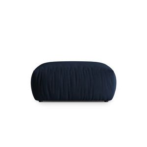 Taburet, Chris-184, Micadoni Home, 100x85x43 cm, catifea, albastru regal imagine