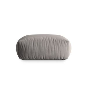 Taburet, Chris-184, Micadoni Home, 100x100x43 cm, catifea, gri imagine