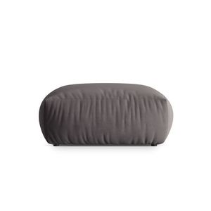 Taburet, Chris-184, Micadoni Home, 100x100x43 cm, catifea, gri inchis imagine