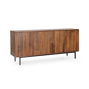 Bufet Tadita, Bizzotto, 170x40x75 cm, lemn de mango/otel imagine