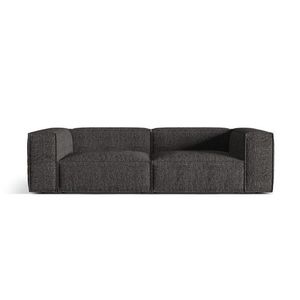 Canapea 4 locuri, Nuria-260, Micadoni Home, 250x110x72 cm, tesatura boucle, antracit imagine
