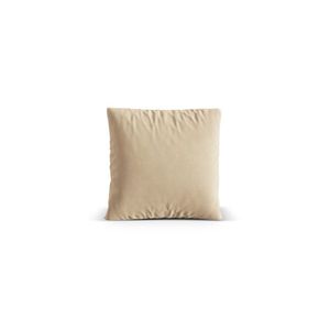 Perna decorativa, Nuria-88, Micadoni Home, 40x40 cm, catifea, bej nude imagine