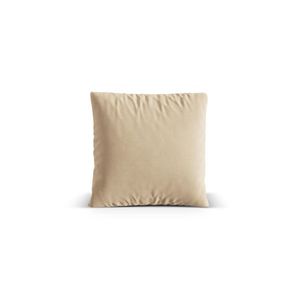 Perna decorativa, Nuria-88, Micadoni Home, 50x50 cm, catifea, bej nude imagine