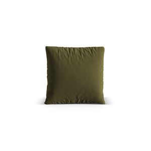 Perna decorativa, Nuria-88, Micadoni Home, 50x50 cm, catifea, verde moss melange imagine