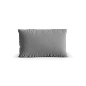 Perna decorativa, Nuria-88, Micadoni Home, 60x40x17 cm, catifea, gri imagine