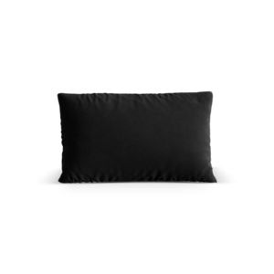 Perna decorativa, Nuria-88, Micadoni Home, 60x40x17 cm, catifea, negru imagine