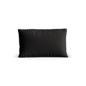 Perna decorativa, Nuria-215, Micadoni Home, 60x40x17 cm, tesatura structurata chenille, negru imagine