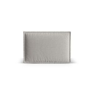 Perna decorativa, Nuria-215, Micadoni Home, 60x40x19 cm, tesatura structurata chenille, gri deschis imagine