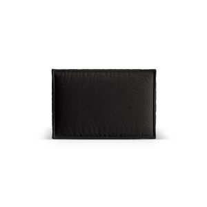Perna decorativa, Nuria-215, Micadoni Home, 60x40x19 cm, tesatura structurata chenille, negru imagine
