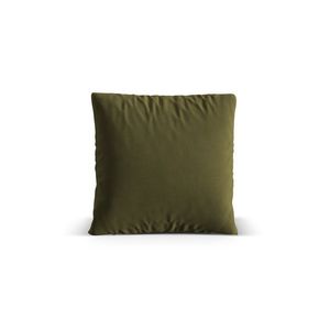 Perna decorativa, Nuria-88, Micadoni Home, 70x70 cm, catifea, verde moss melange imagine