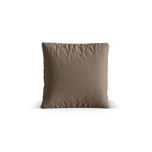 Perna decorativa, Nuria-215, Micadoni Home, 70x70 cm, tesatura structurata chenille, cappuccino imagine