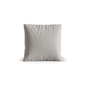 Perna decorativa, Nuria-215, Micadoni Home, 70x70 cm, tesatura structurata chenille, gri deschis imagine