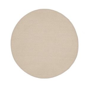Covor de exterior Savan Outdoor, Bizzotto, Ø 150 cm, polipropilena, lucrat manual, bej imagine
