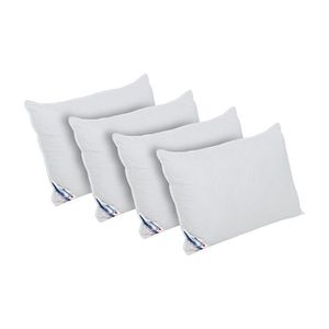 Set 4 perne Alcam, SaniMed® 50x70 cm, microfibra matlasata hipoalergenica, umplutura cu tratament SILVERPLUS® imagine