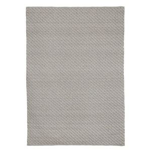 Covor de exterior Bhajan Outdoor, Bizzotto, 230 x 350 cm, polipropilena, lucrat manual, gri imagine