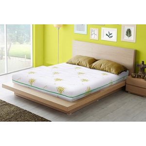 Saltea Aloe Vera Confort, Super Ortopedica, Hipoalergenica, 140x190x17 cm imagine