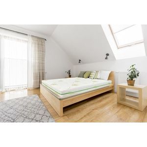 Saltea Aloe Vera Memory , Ortopedica, Hipoalergenica 180x190x17 cm imagine