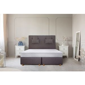 Saltea SuperOrtopedica KONFORTA XXL, 80x200x20cm, Spuma poliuretanica, Husa detasabila, hipoalergenica, Reversibila, Fermitate Medie imagine