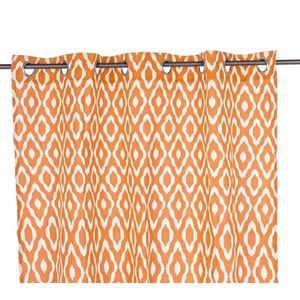 Draperie Alanis, Bizzotto, 140x280 cm, policoton, portocaliu imagine