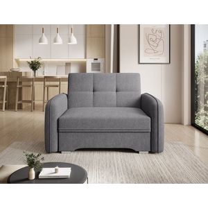 Canapea extensibila 1 loc, ELTAP, Laine, 102x109x84 cm, lemn/poliester, gri imagine