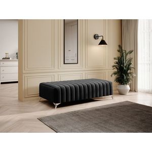 Bancheta, ELTAP, PU-LAU-06NU, Laurence, 132x64x36 cm, poliester, graphite imagine